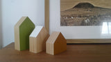Set of 3 Zero Waste Timber Houses